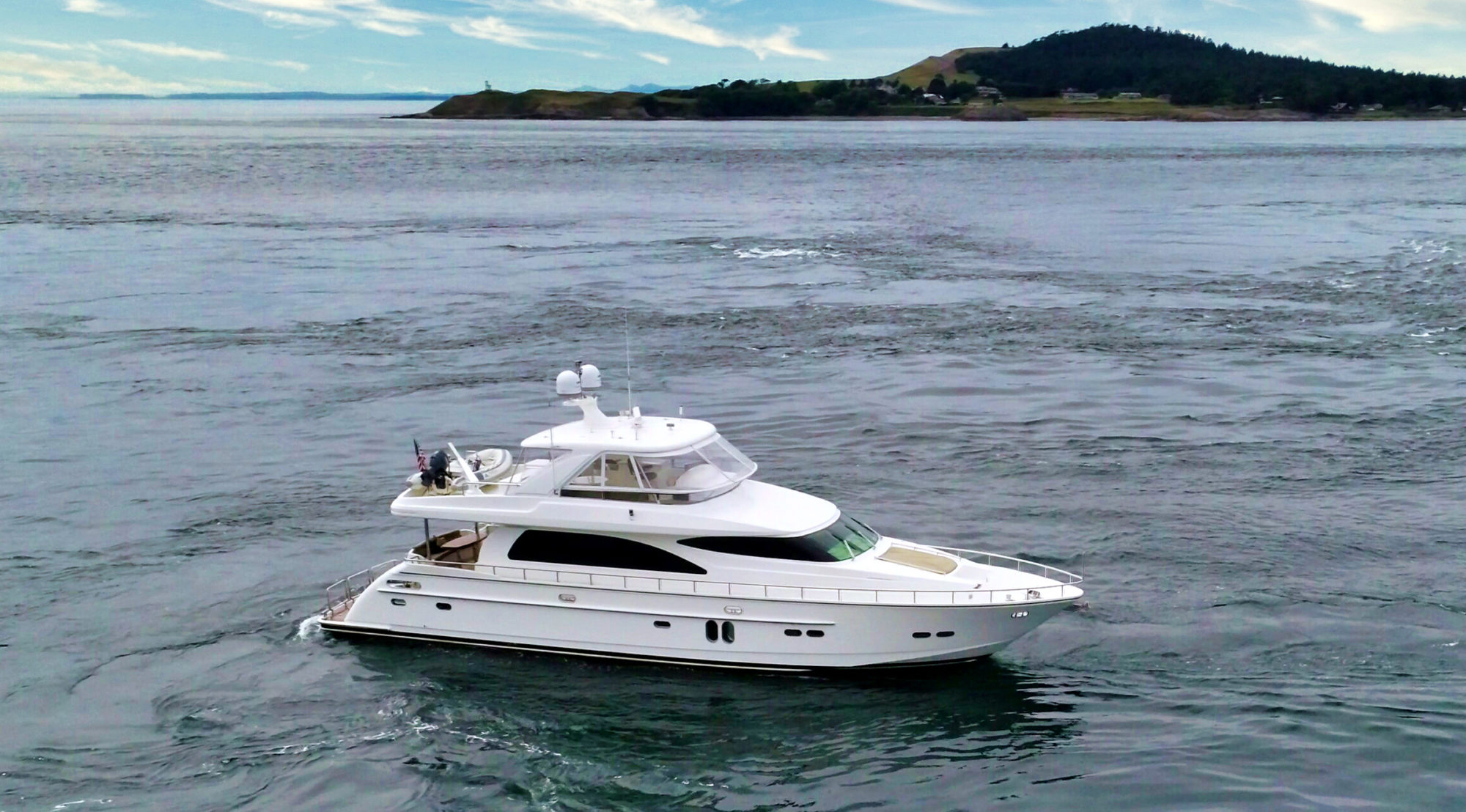 73 horizon motor yacht for sale